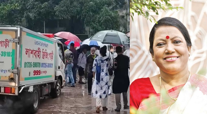 শেষবারের মতো কুষ্টিয়ার পথে ফরিদা পারভীন
